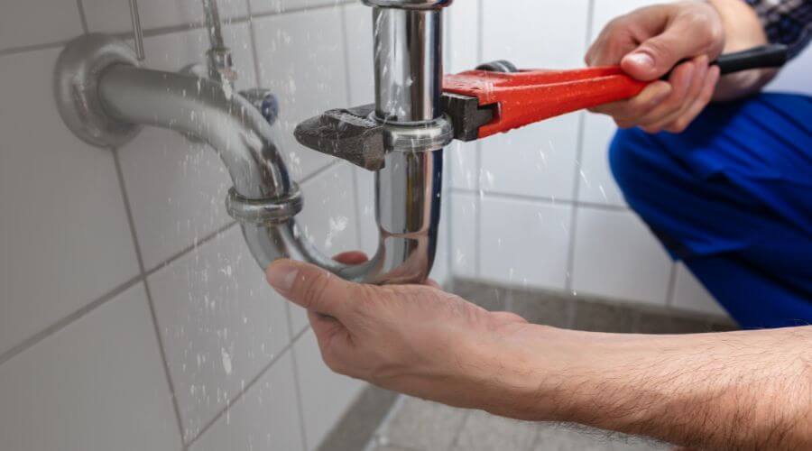 Electric tankless water heater installation in Worthington, MO